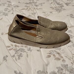 Flexx gold metallic comfort sneakers “Chappie” 10